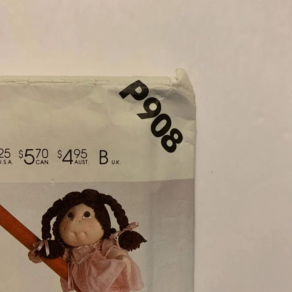 McCalls‎ Vintage 1980's Pattern #P908 Blossom Babies Clothing/Wardrobe